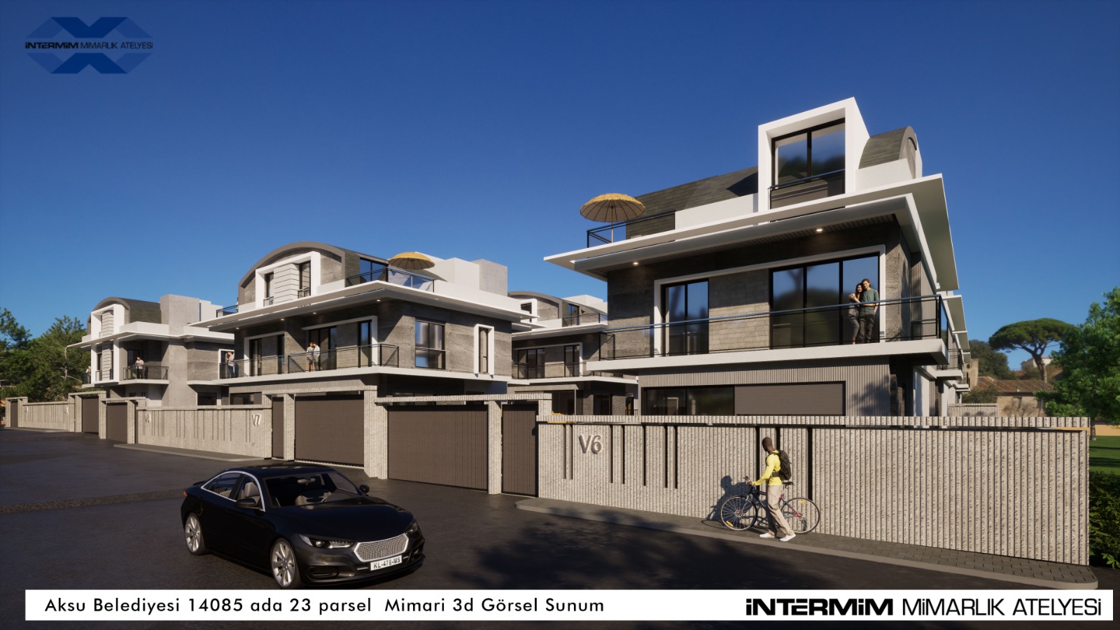 ANTALYA/AKSU KEMERAĞZI 20 ADET VİLLA PROJESİ