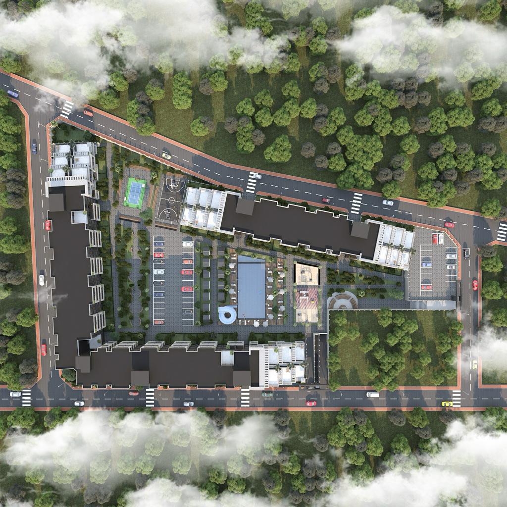 ANTALYA/AKSU MANDIRLAR  520 DAİRELİK SİTE PROJESİ