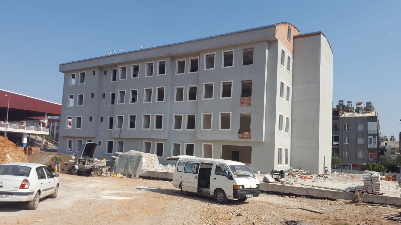 3382 Ada 2 Parsel Şafak Mahallesi Yurt İnşaatı