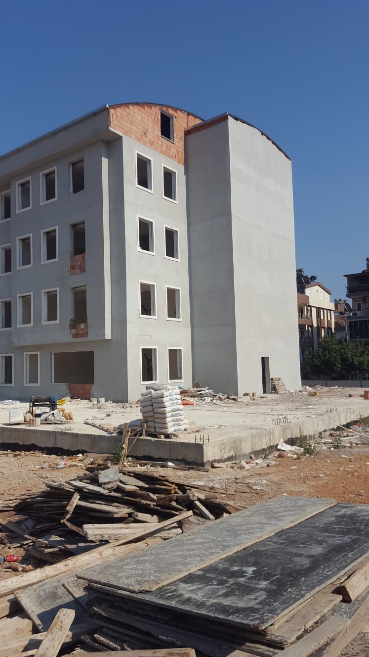 3382 Ada 2 Parsel Şafak Mahallesi Yurt İnşaatı